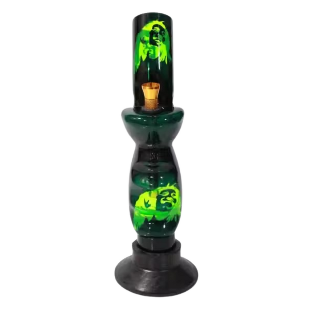 Acrylic Bong 10 Inch Combo (Bong + Grinder + Shooter + Brush)