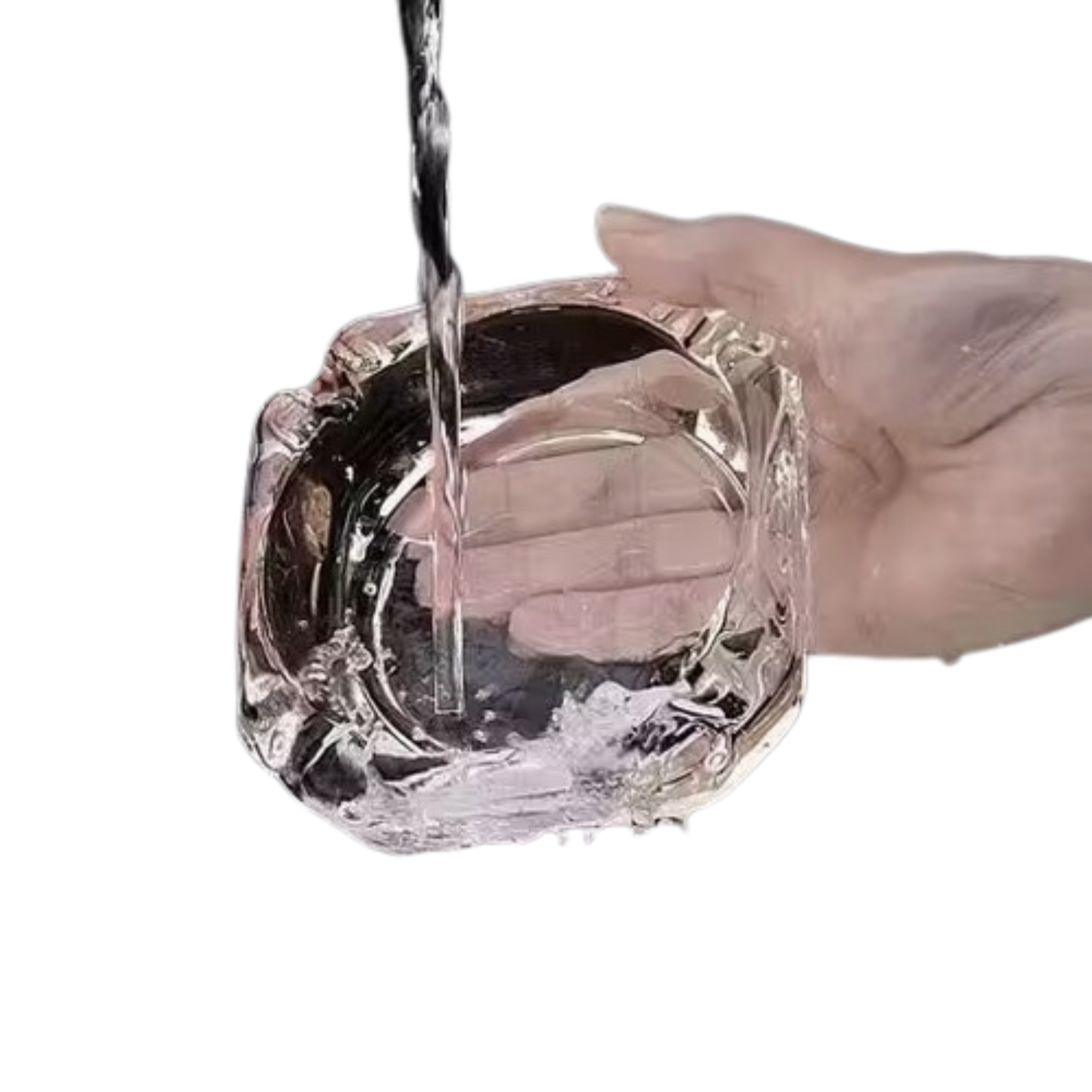 Elegant Glass Ashtray
