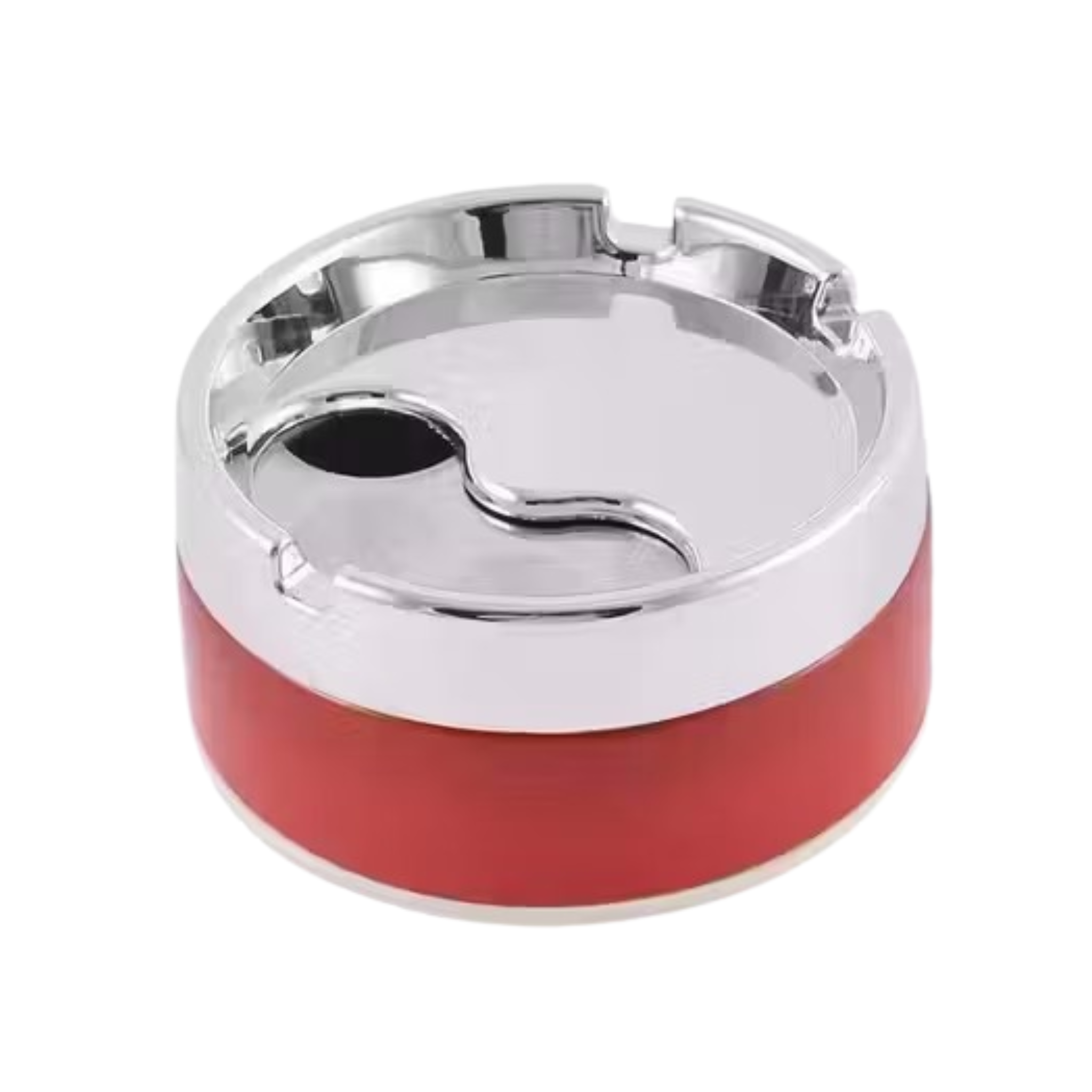 Chrome-Top Ashtray