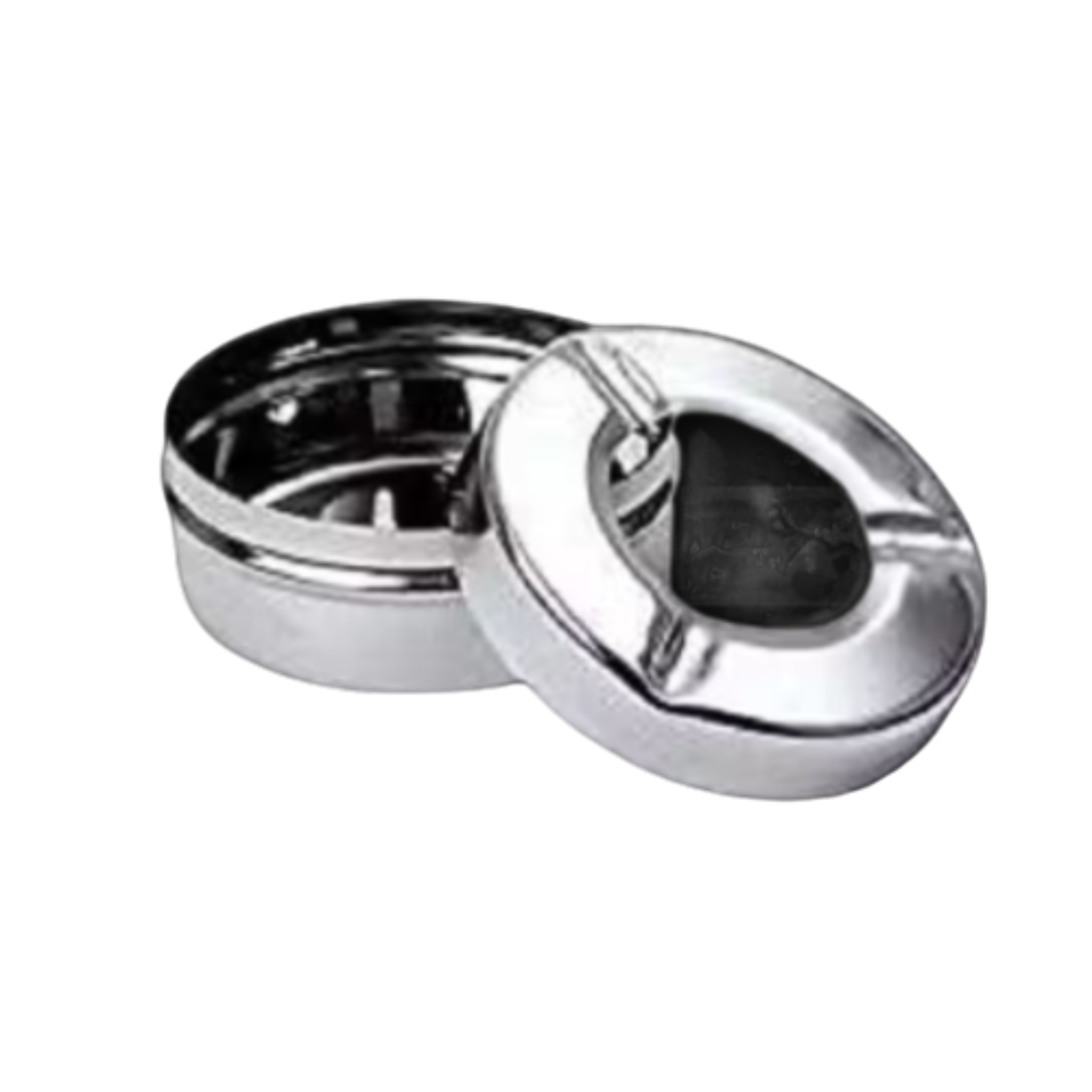 Steel Ashtray with Lid