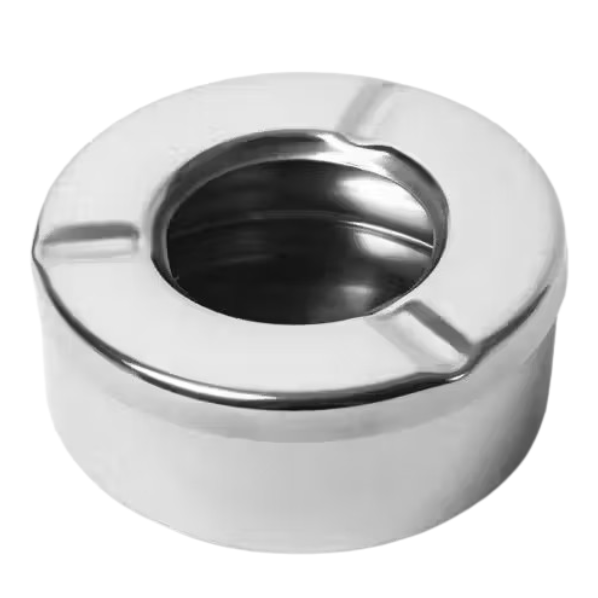 Steel Ashtray with Lid