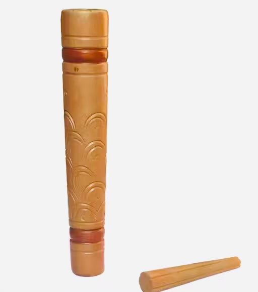 Brown Mouth tip Chillum pipe