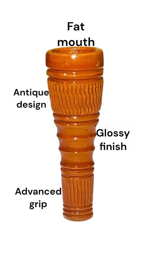 Handmade Clay Chillum Combo