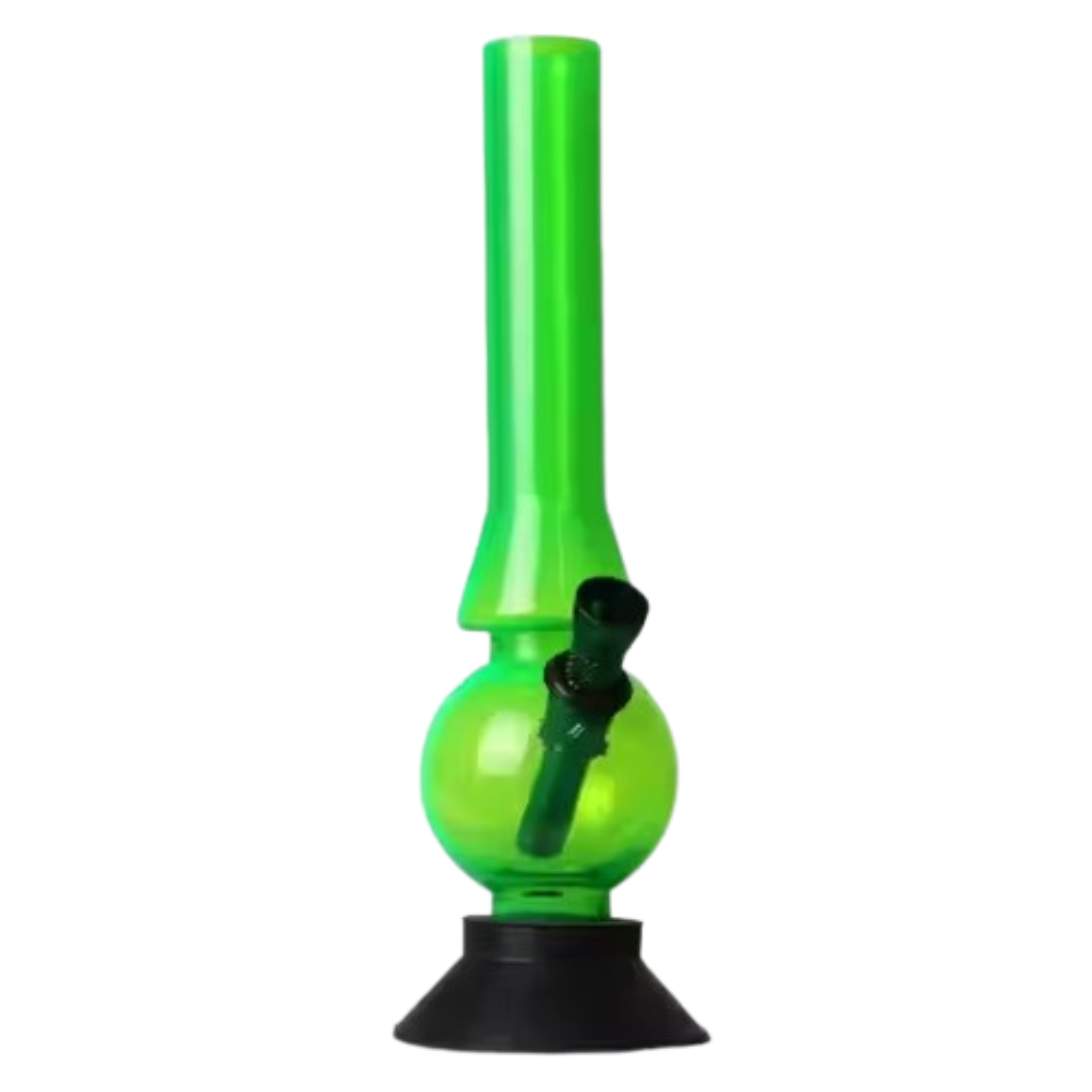 Acrylic Mini Bong – 8 Inch (Green)