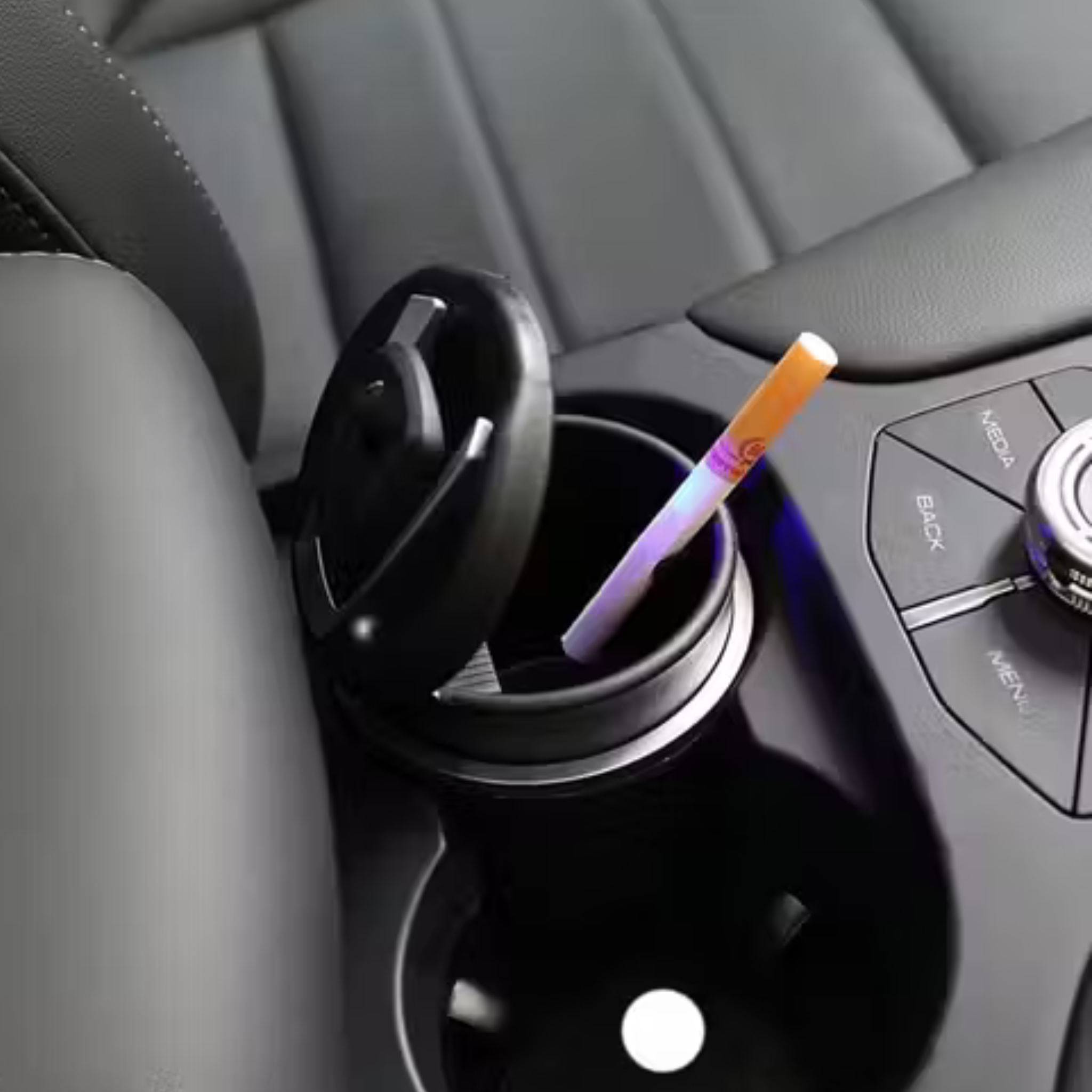 Black Car Ashtray
