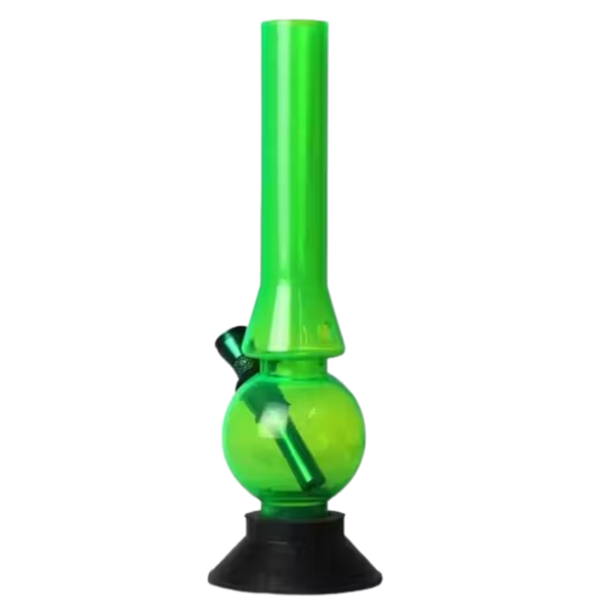 Acrylic Mini Bong – 8 Inch (Green)