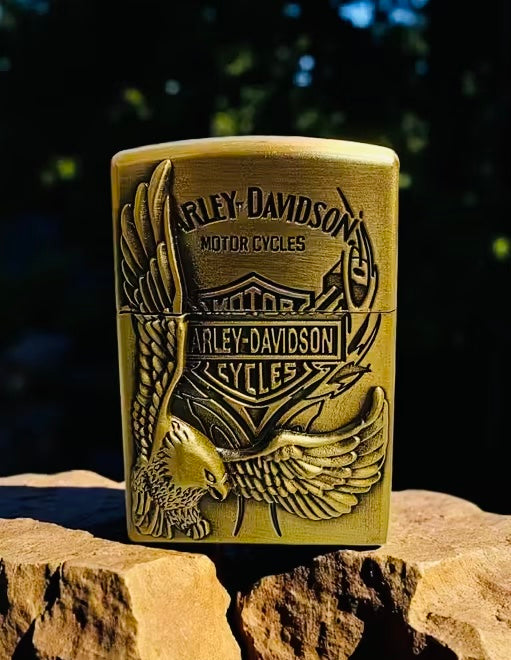 Harley Davidson Silver Lighter