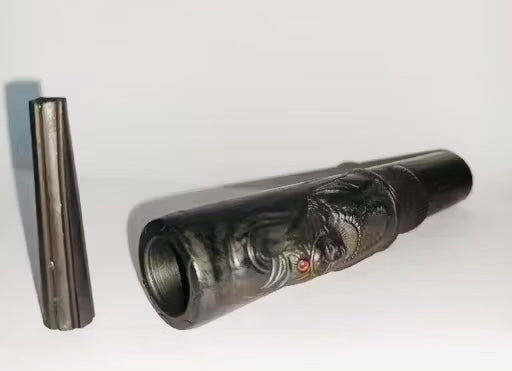 Black Mouth tip chillum pipe