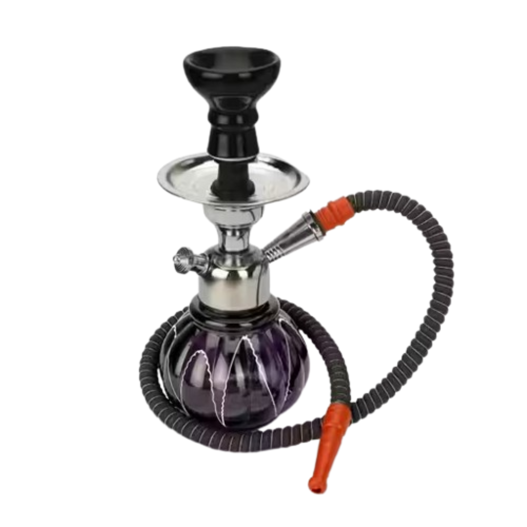 Premium Black Hookah Full set - New Edition