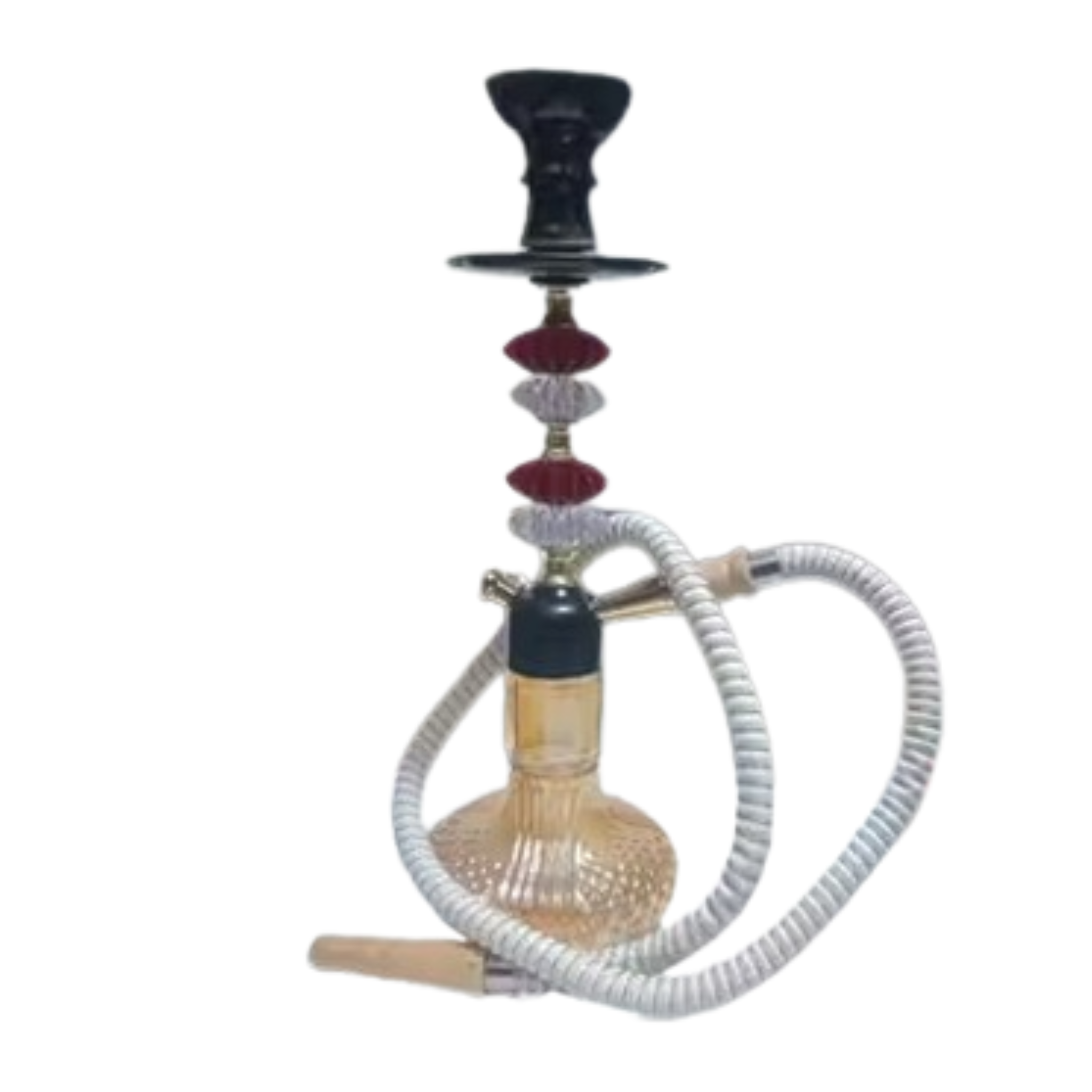 Gold Russian Glass Hookah