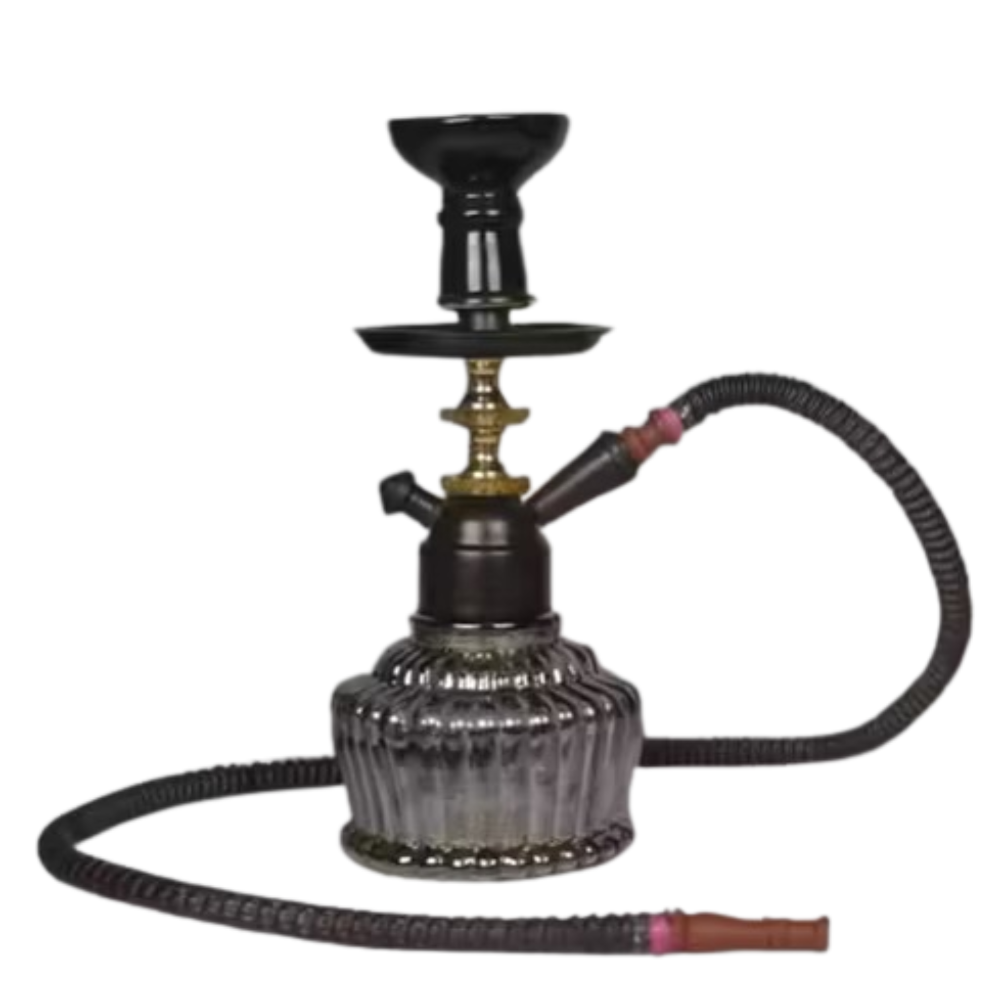 Black Luxury Glass Hookah